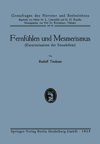 Produktbild: Fernf&uuml;hlen und Mesmerismus