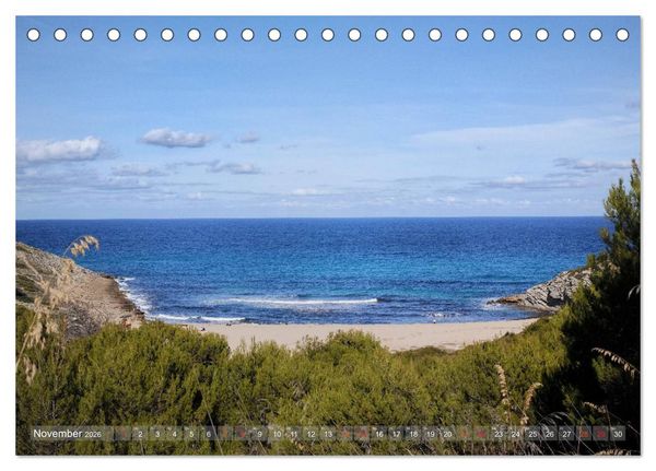 Produktbild: Mallorca Zauberhaftes Licht (Tischkalender 2026 DIN A5 quer), CALVENDO Monatskalender
