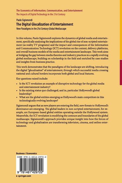 Produktbild: The Digital Glocalization of Entertainment
