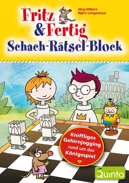 Produktbild: Fritz & Fertig Schach-R&auml;tsel-Block