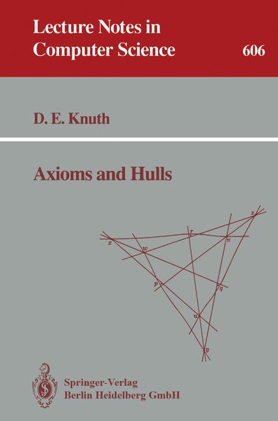 Produktbild: Axioms and Hulls