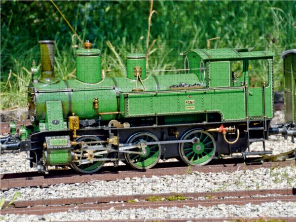 Produktbild: CALVENDO Puzzle Modell-Lokomotiven 1000 Teile Lege-Gr&ouml;&szlig;e 64 x 48 cm Foto-Puzzle Bild von Geiger G&uuml;nther