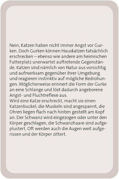 Produktbild: Das gro&szlig;e Katzen Quiz