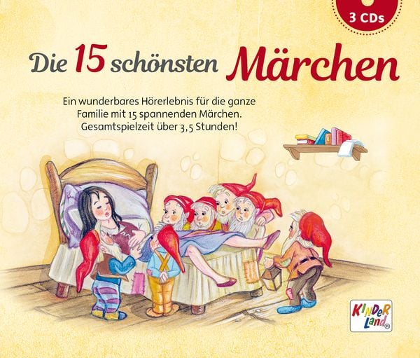 Produktbild: Die 15 sch&ouml;nsten M&auml;rchen erz&auml;hlt von Elmar Gunsch