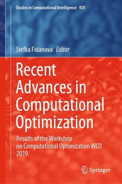 Produktbild: Recent Advances in Computational Optimization