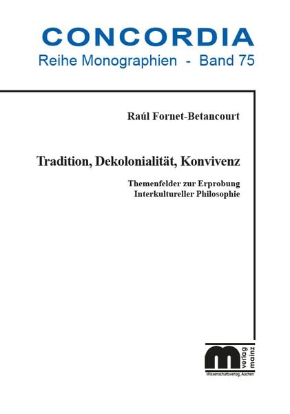 Produktbild: Tradition, Dekolonialit&auml;t, Konvivenz
