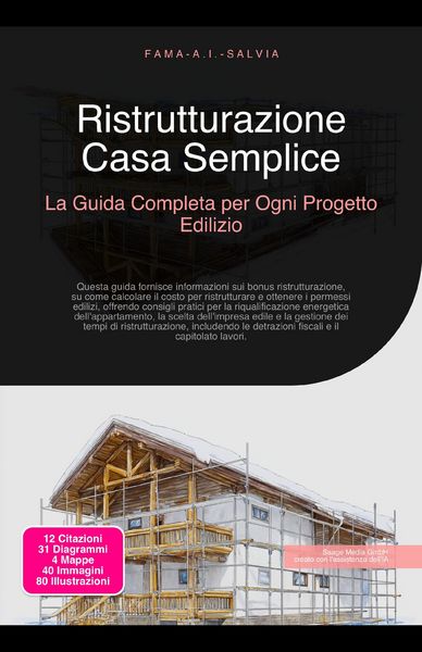 Produktbild: Ristrutturazione Casa Semplice: La Guida Completa per Ogni Progetto Edilizio