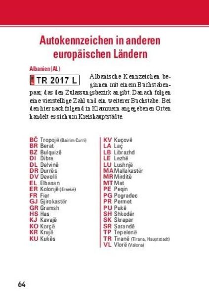 Produktbild: Auto-Kennzeichen (Autokennzeichen)