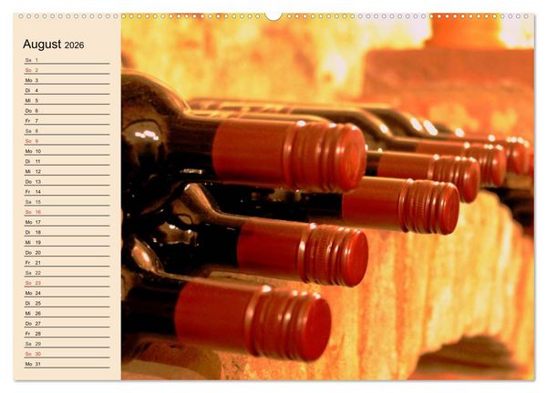 Produktbild: Weinanbau. Von der Traube zum Wein (Wandkalender 2026 DIN A2 quer), CALVENDO Monatskalender