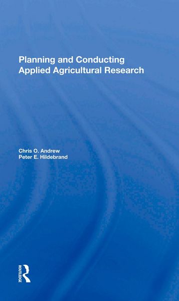 Produktbild: Planning And Conducting Applied Agricultural Research