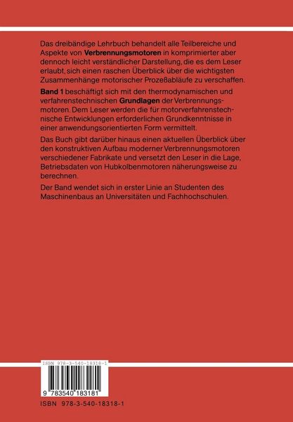 Produktbild: Verbrennungsmotoren