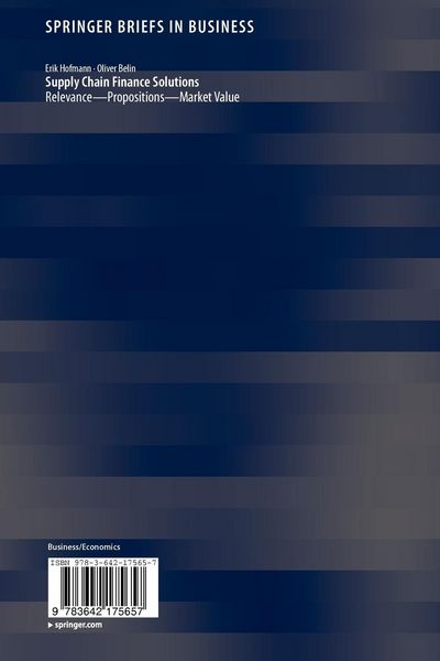 Produktbild: Supply Chain Finance Solutions