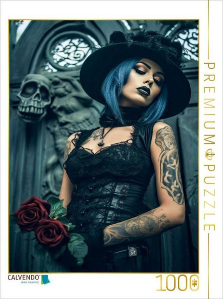Produktbild: CALVENDO Puzzle Gothic | 1000 Teile Lege-Gr&ouml;&szlig;e 64x48cm Foto-Puzzle f&uuml;r gl&uuml;ckliche Stunden