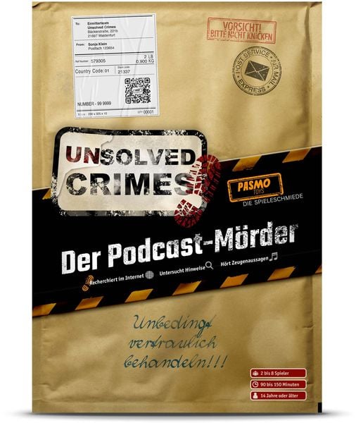 Produktbild: PASMO - Unsolved Crimes The Podcast Murder