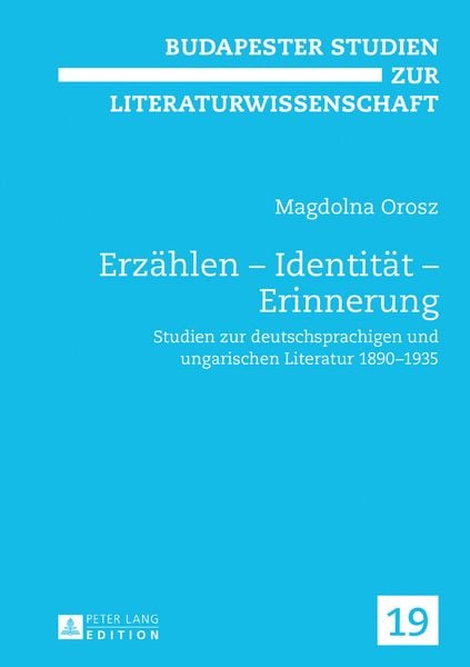 Produktbild: Erzaehlen &ndash; Identitaet &ndash; Erinnerung