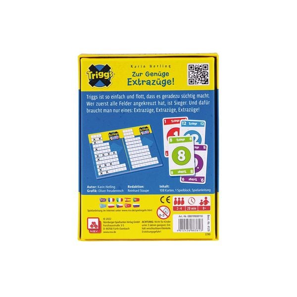 Produktbild: ASS 130014476 - Triggs, Zur Genüge Extrazüge!, Kartenspiel