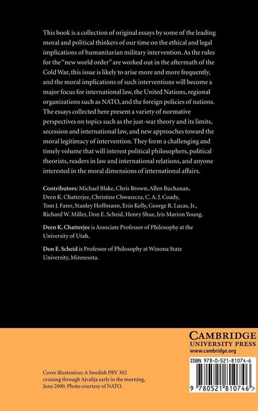 Produktbild: Ethics and Foreign Intervention