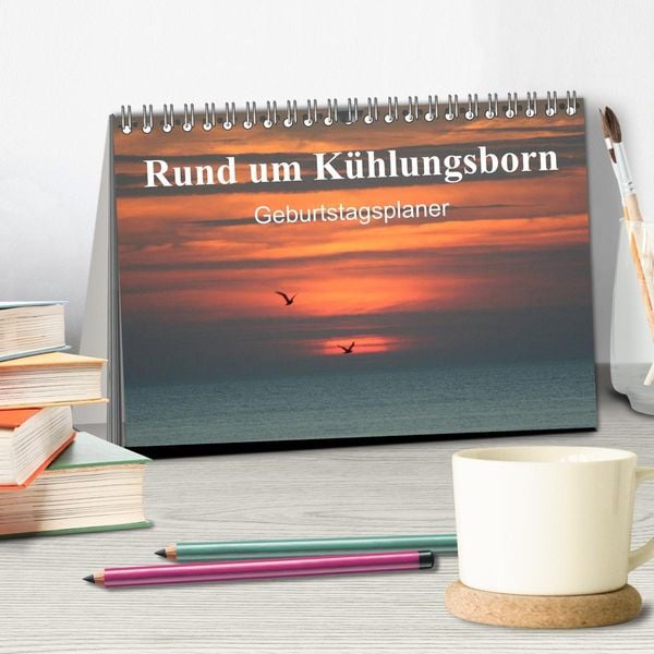 Produktbild: Rund um K&uuml;hlungsborn (Tischkalender 2026 DIN A5 quer), CALVENDO Monatskalender