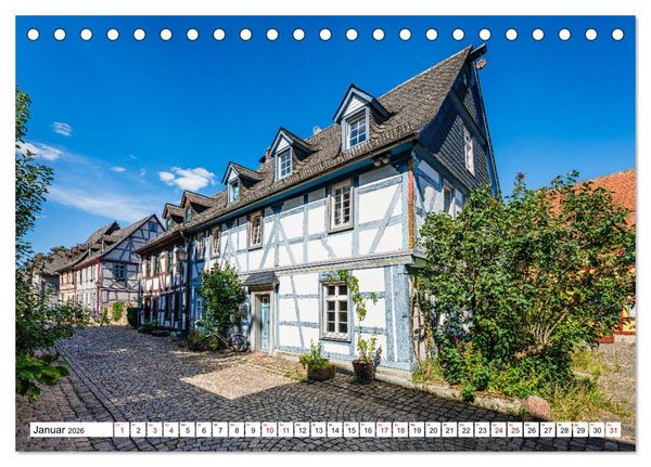 Produktbild: Historisches Eltville (Tischkalender 2026 DIN A5 quer), CALVENDO Monatskalender
