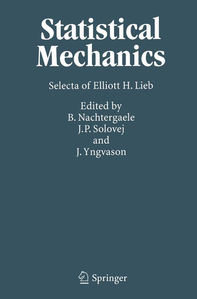 Produktbild: Statistical Mechanics