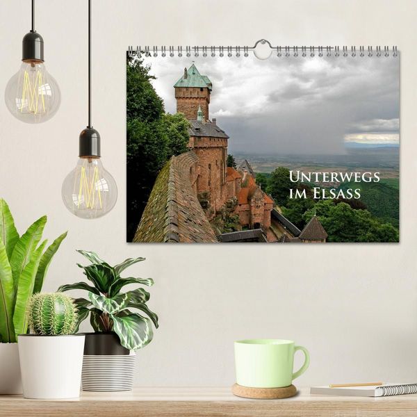Produktbild: Unterwegs im Elsass (Wandkalender 2027 DIN A4 quer), CALVENDO Monatskalender