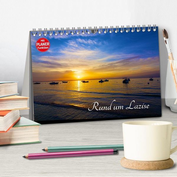 Produktbild: Lazise und Umgebung (Tischkalender 2027 DIN A5 quer), CALVENDO Monatskalender