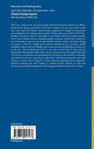 Produktbild: Climate Change Impacts