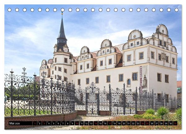 Produktbild: DESSAU - Eine Stadt mit vielen Gesichtern (Tischkalender 2026 DIN A5 quer), CALVENDO Monatskalender