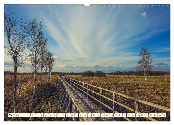 Produktbild: Moor und Riedlandschaften im S&uuml;dwesten (Wandkalender 2026 DIN A2 quer), CALVENDO Monatskalender