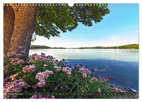 Produktbild: Holsteinische Schweiz - F&uuml;nf-Seen-Landschaft (Wandkalender 2026 DIN A3 quer), CALVENDO Monatskalender