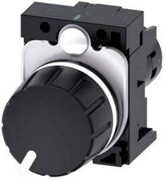 Produktbild: Siemens 3SU12002PS101AA0 3SU1200-2PS10-1AA0 Dreh-Potentiometer 10 kΩ 1 St.