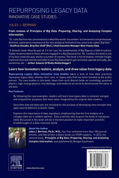 Produktbild: Berman, J: Repurposing Legacy Data