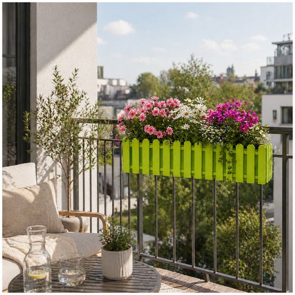 HTI-Living Blumenkasten Nessa, Palisade, selbstbewässernd, g