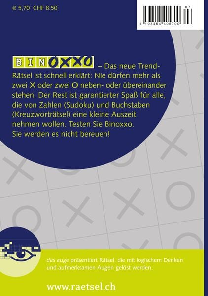 Produktbild: Binoxxo-Rätsel 07