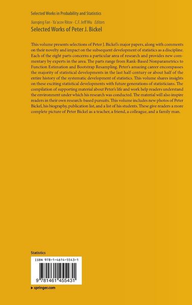 Produktbild: Selected Works of Peter J. Bickel