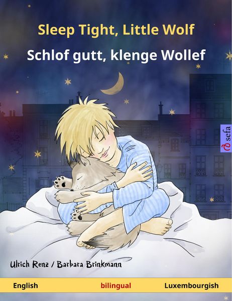 Produktbild: Sleep Tight, Little Wolf - Schlof gutt, klenge Wollef (English - Luxembourgish)