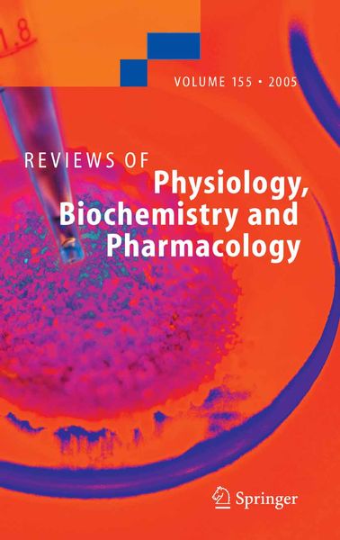 Produktbild: Reviews of Physiology, Biochemistry and Pharmacology 155