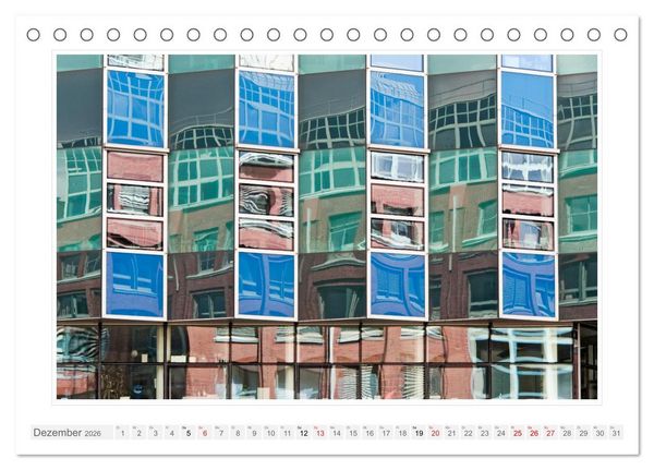 Produktbild: Spiegelnde Fassaden (Tischkalender 2026 DIN A5 quer), CALVENDO Monatskalender