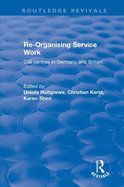 Produktbild: Re-organising Service Work