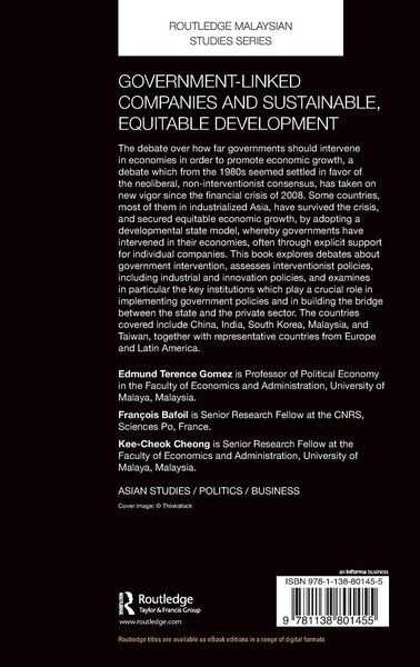 Produktbild: Government-Linked Companies and Sustainable, Equitable Development