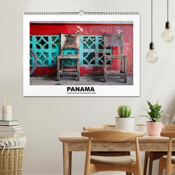 Produktbild: Panama - Faszinierende Kulturlandschaften (Wandkalender 2026 DIN A2 quer), CALVENDO Monatskalender