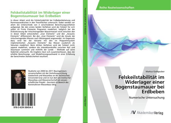 Produktbild: Felskeilstabilit&auml;t im Widerlager einer Bogenstaumauer bei Erdbeben