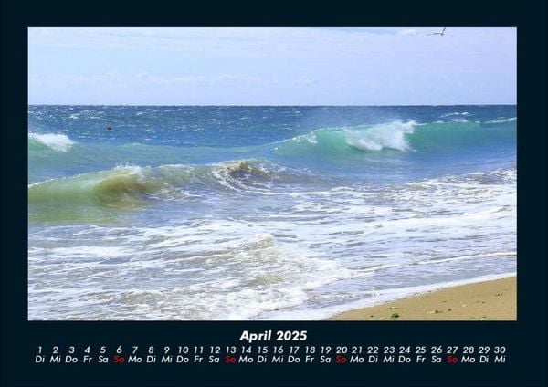Produktbild: Sehnsucht nach Meer 2025 Fotokalender DIN A4