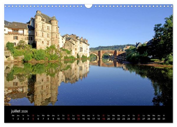 Produktbild: Couleurs Aveyron (Calendrier mural 2026 DIN A3 vertical), CALVENDO calendrier mensuel