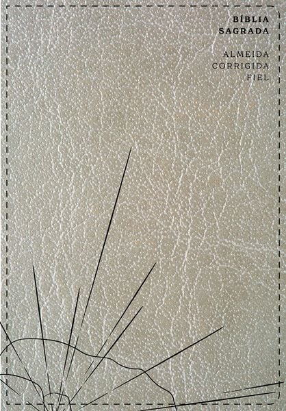 Produktbild: B&iacute;blia Sagrada ACF Slim, Capa luxo cinza, Leitura Perfeita