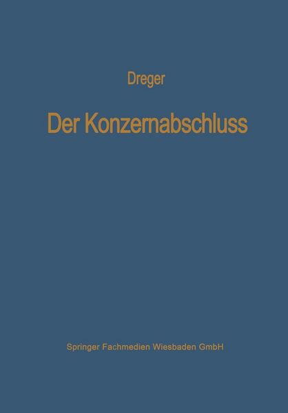 Produktbild: Der Konzernabschlu&szlig;