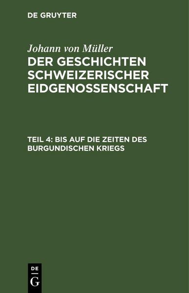 Produktbild: Bis auf die Zeiten des Burgundischen Kriegs