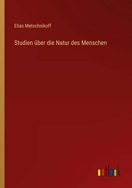 Produktbild: Studien &uuml;ber die Natur des Menschen