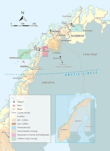 Produktbild: Hiking in Norway - North