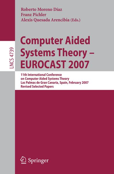 Produktbild: Computer Aided Systems Theory - EUROCAST 2007